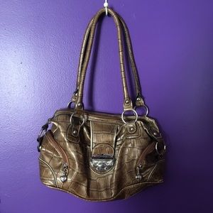 Kathy Van Zeeland Croco Bag